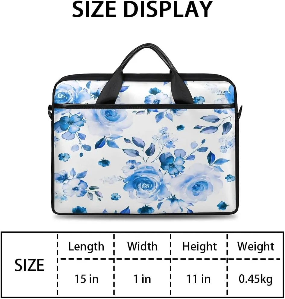 Laptop Shoulder Bag for 13-15 Inch Waterproof Laptop Sleeve Case Bag Slim Computer Carry Case Computer Cases for Laptops