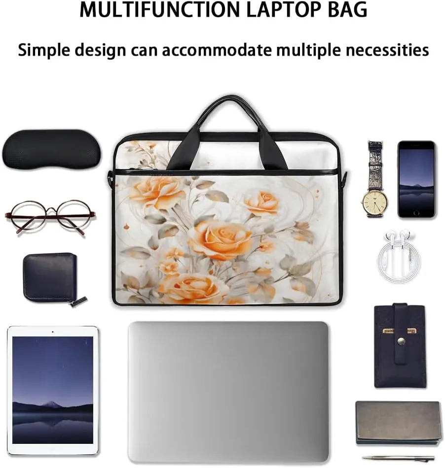 Laptop Shoulder Bag for 13-15 Inch Waterproof Laptop Sleeve Case Bag Slim Computer Carry Case Computer Cases for Laptops