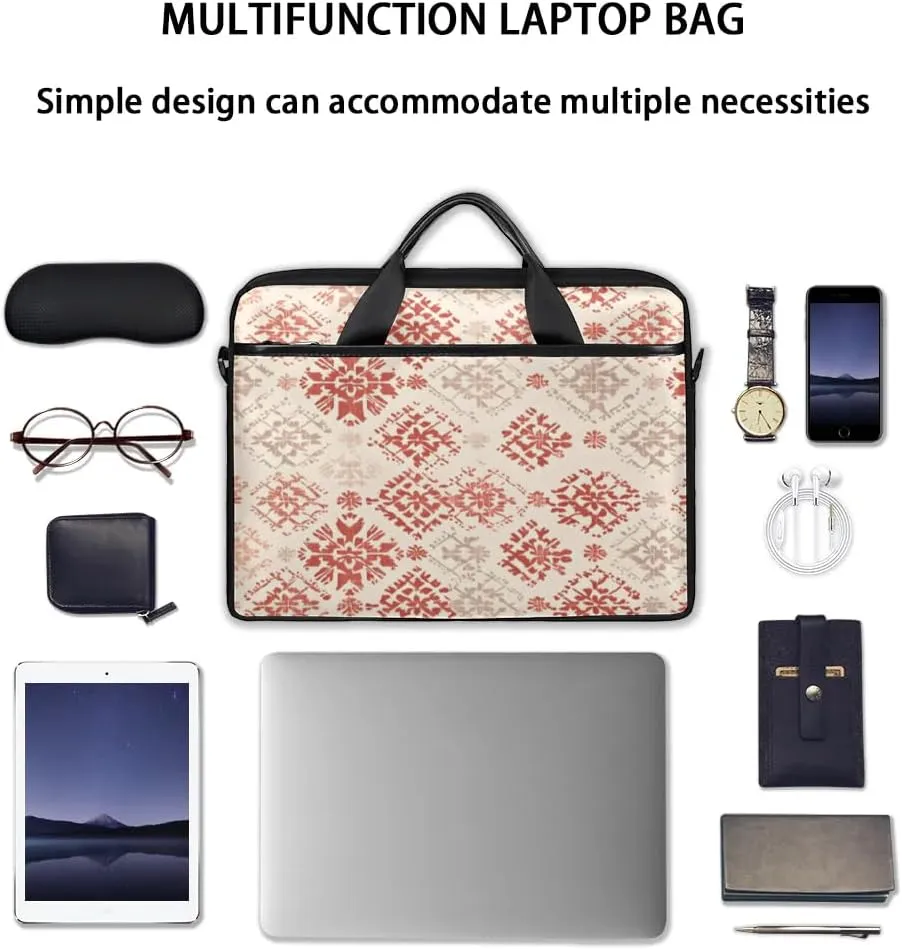 Laptop Shoulder Bag for 13-15 Inch Waterproof Laptop Sleeve Case Bag Slim Computer Carry Case Computer Cases for Laptops