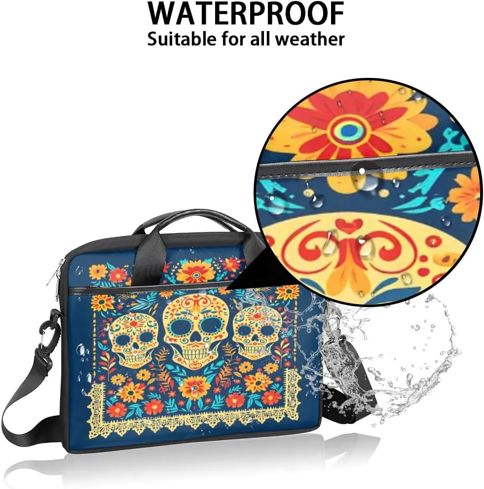 Laptop Shoulder Bag for 13-15 Inch Waterproof Laptop Sleeve Case Bag Slim Computer Carry Case Computer Cases for Laptops