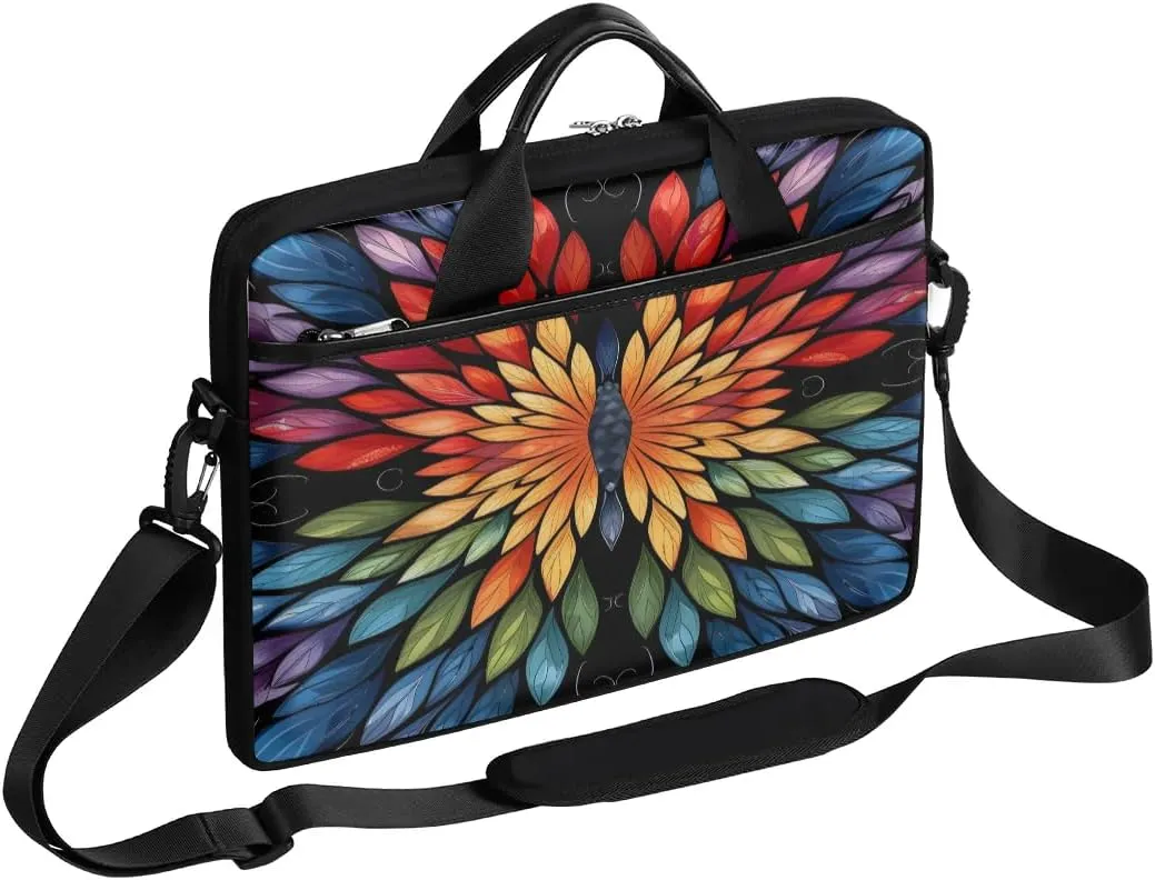 Laptop Shoulder Bag for 13-15 Inch Waterproof Laptop Sleeve Case Bag Slim Computer Carry Case Computer Cases for Laptops