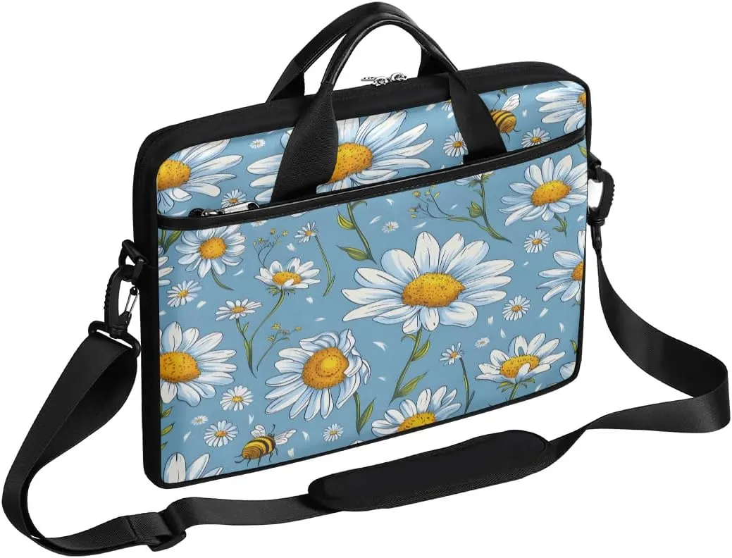 Laptop Shoulder Bag for 13-15 Inch Waterproof Laptop Sleeve Case Bag Slim Computer Carry Case Computer Cases for Laptops