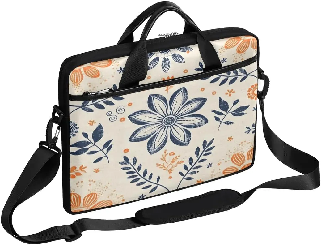 Laptop Shoulder Bag for 13-15 Inch Waterproof Laptop Sleeve Case Bag Slim Computer Carry Case Computer Cases for Laptops