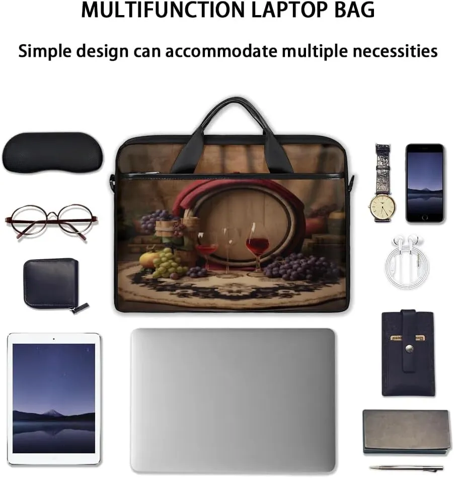 Laptop Shoulder Bag for 13-15 Inch Waterproof Laptop Sleeve Case Bag Slim Computer Carry Case Computer Cases for Laptops