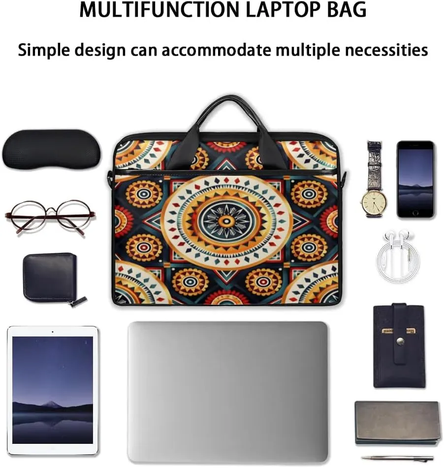 Laptop Shoulder Bag for 13-15 Inch Waterproof Laptop Sleeve Case Bag Slim Computer Carry Case Computer Cases for Laptops
