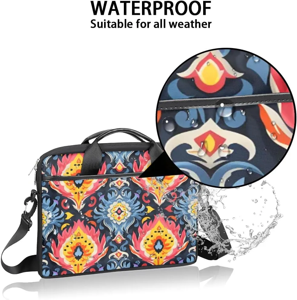 Laptop Shoulder Bag for 13-15 Inch Waterproof Laptop Sleeve Case Bag Slim Computer Carry Case Computer Cases for Laptops