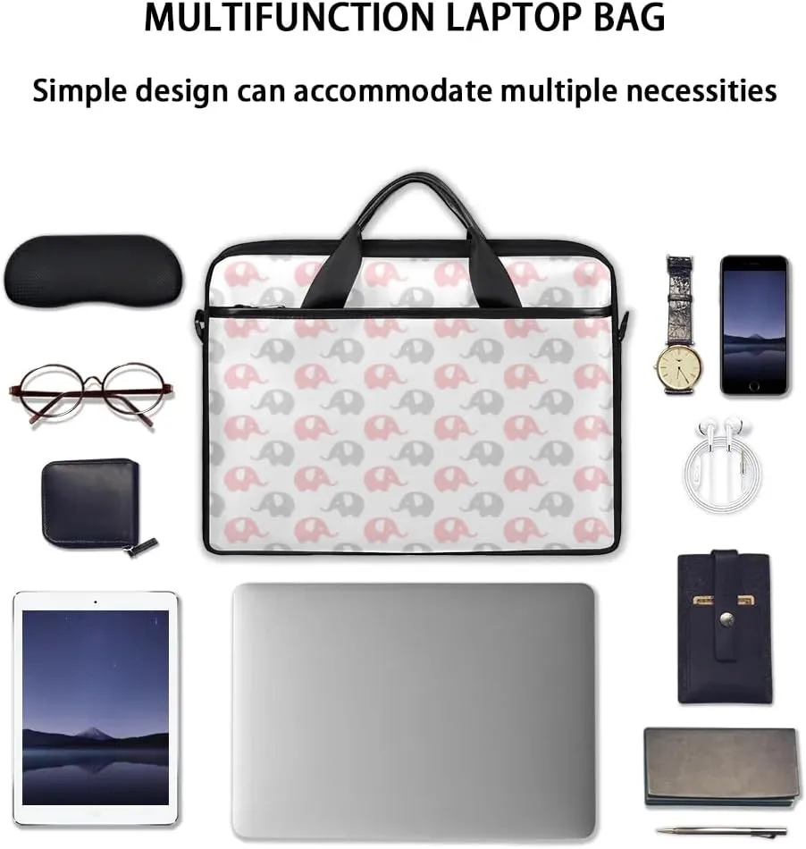 Laptop Shoulder Bag for 13-15 Inch Waterproof Laptop Sleeve Case Bag Slim Computer Carry Case Computer Cases for Laptops