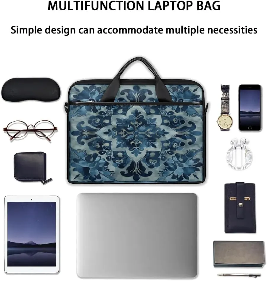 Laptop Shoulder Bag for 13-15 Inch Waterproof Laptop Sleeve Case Bag Slim Computer Carry Case Computer Cases for Laptops