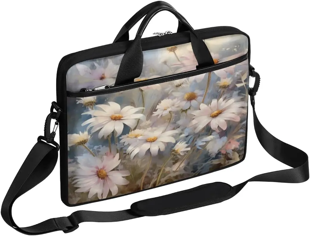 Laptop Shoulder Bag for 13-15 Inch Waterproof Laptop Sleeve Case Bag Slim Computer Carry Case Computer Cases for Laptops