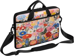 Laptop Shoulder Bag for 13-15 Inch Waterproof Laptop Sleeve Case Bag Slim Computer Carry Case Computer Cases for Laptops