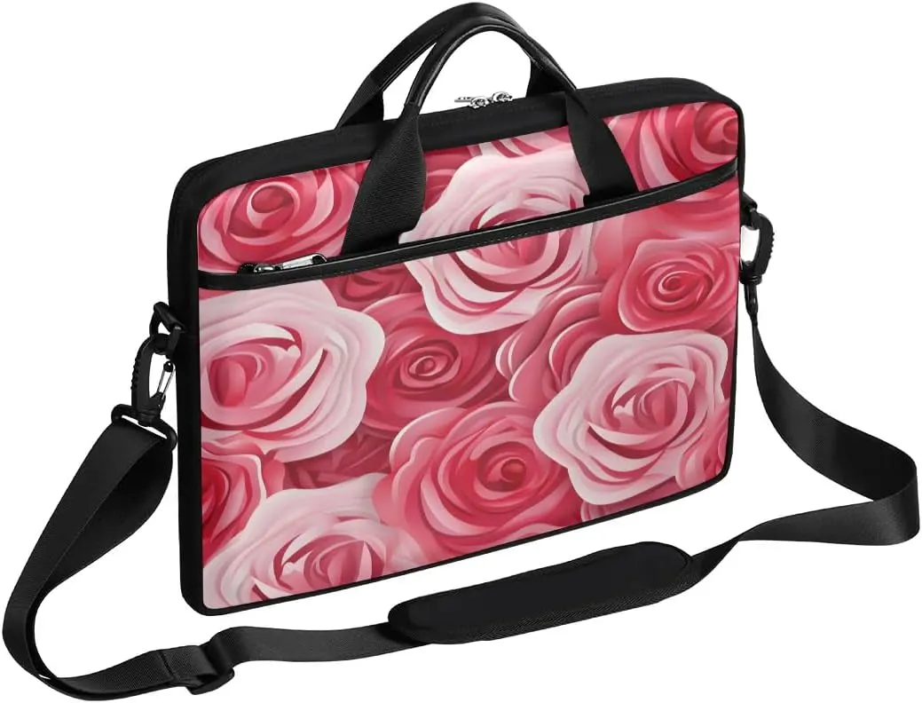 Laptop Shoulder Bag for 13-15 Inch Waterproof Laptop Sleeve Case Bag Slim Computer Carry Case Computer Cases for Laptops