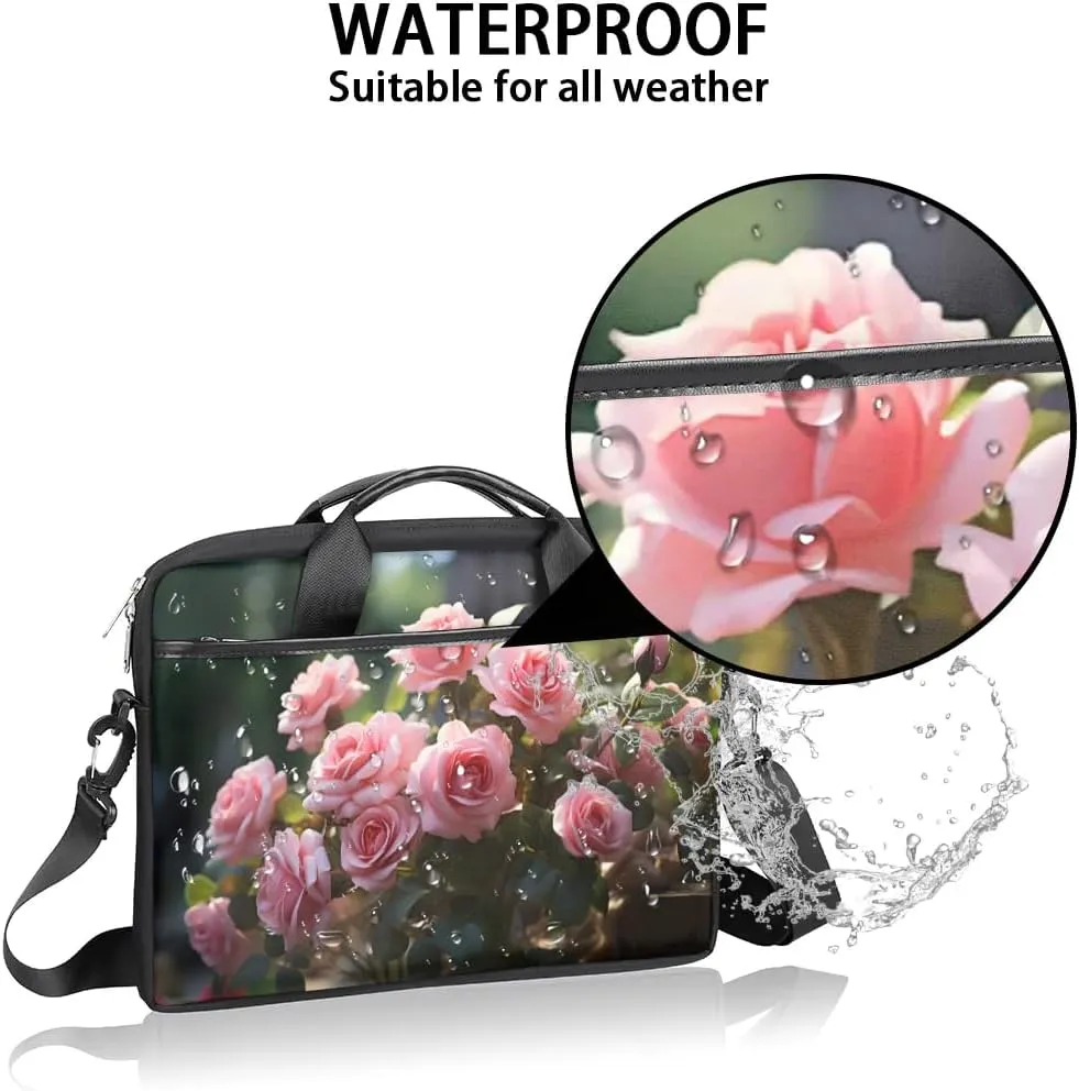 Laptop Shoulder Bag for 13-15 Inch Waterproof Laptop Sleeve Case Bag Slim Computer Carry Case Computer Cases for Laptops