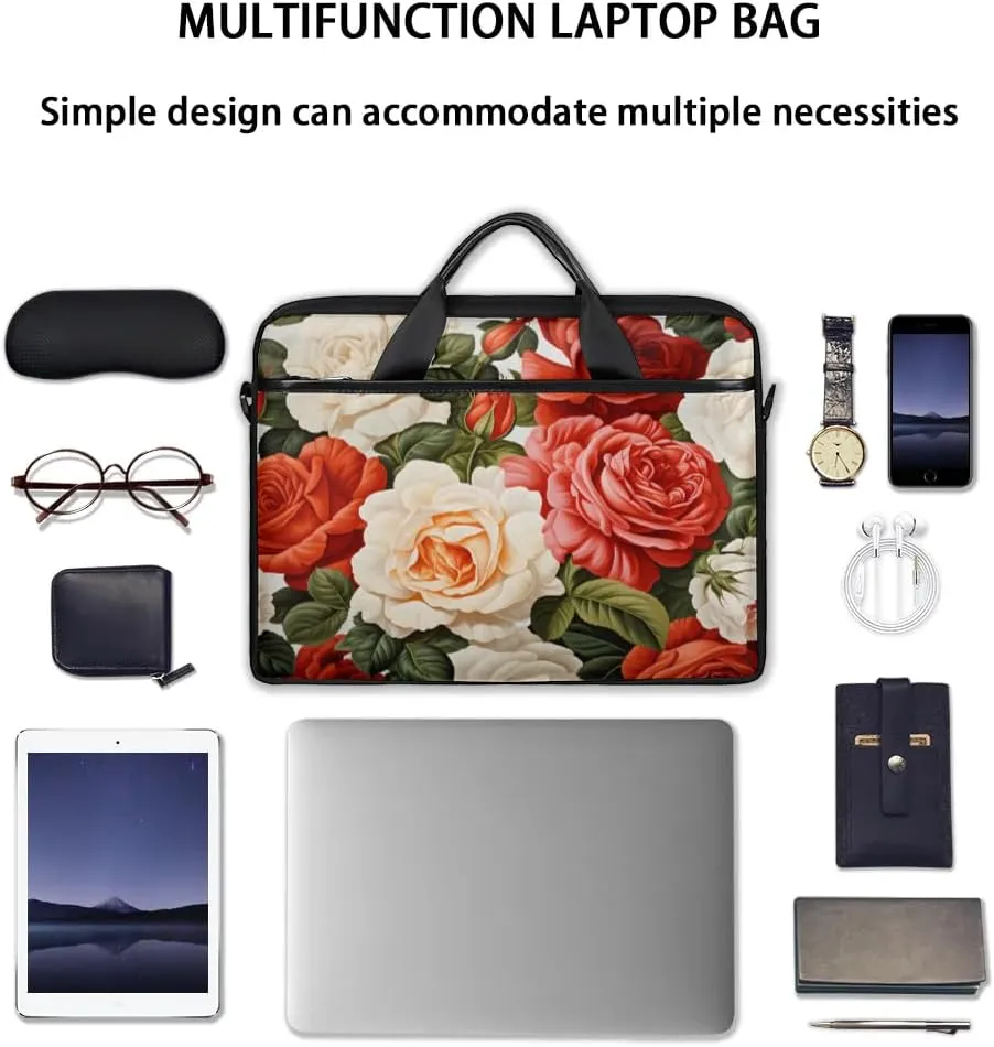 Laptop Shoulder Bag for 13-15 Inch Waterproof Laptop Sleeve Case Bag Slim Computer Carry Case Computer Cases for Laptops