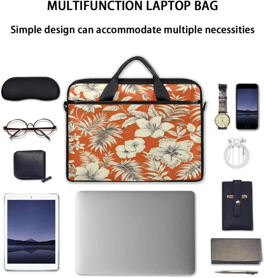 Laptop Shoulder Bag for 13-15 Inch Waterproof Laptop Sleeve Case Bag Slim Computer Carry Case Computer Cases for Laptops