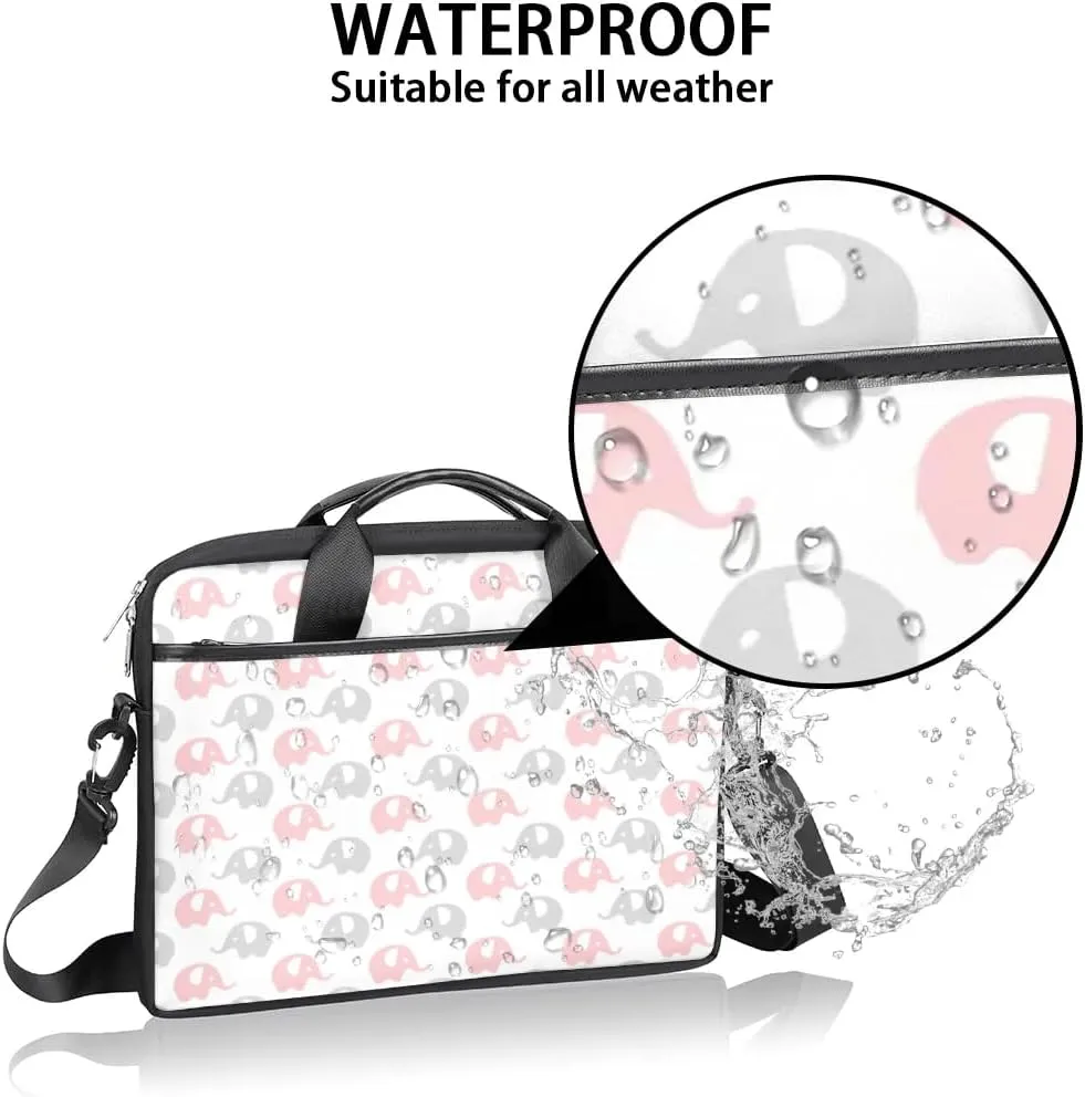 Laptop Shoulder Bag for 13-15 Inch Waterproof Laptop Sleeve Case Bag Slim Computer Carry Case Computer Cases for Laptops