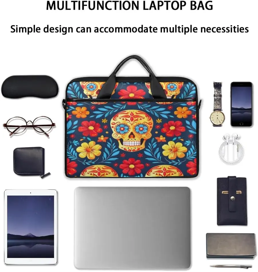 Laptop Shoulder Bag for 13-15 Inch Waterproof Laptop Sleeve Case Bag Slim Computer Carry Case Computer Cases for Laptops