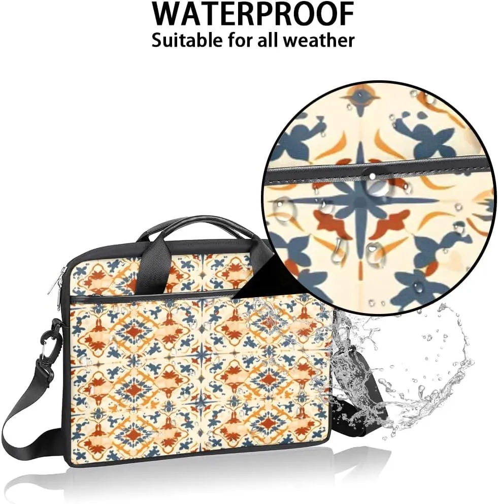 Laptop Shoulder Bag for 13-15 Inch Waterproof Laptop Sleeve Case Bag Slim Computer Carry Case Computer Cases for Laptops