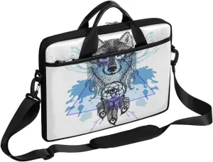 Laptop Shoulder Bag for 13-15 Inch Waterproof Laptop Sleeve Case Bag Slim Computer Carry Case Computer Cases for Laptops