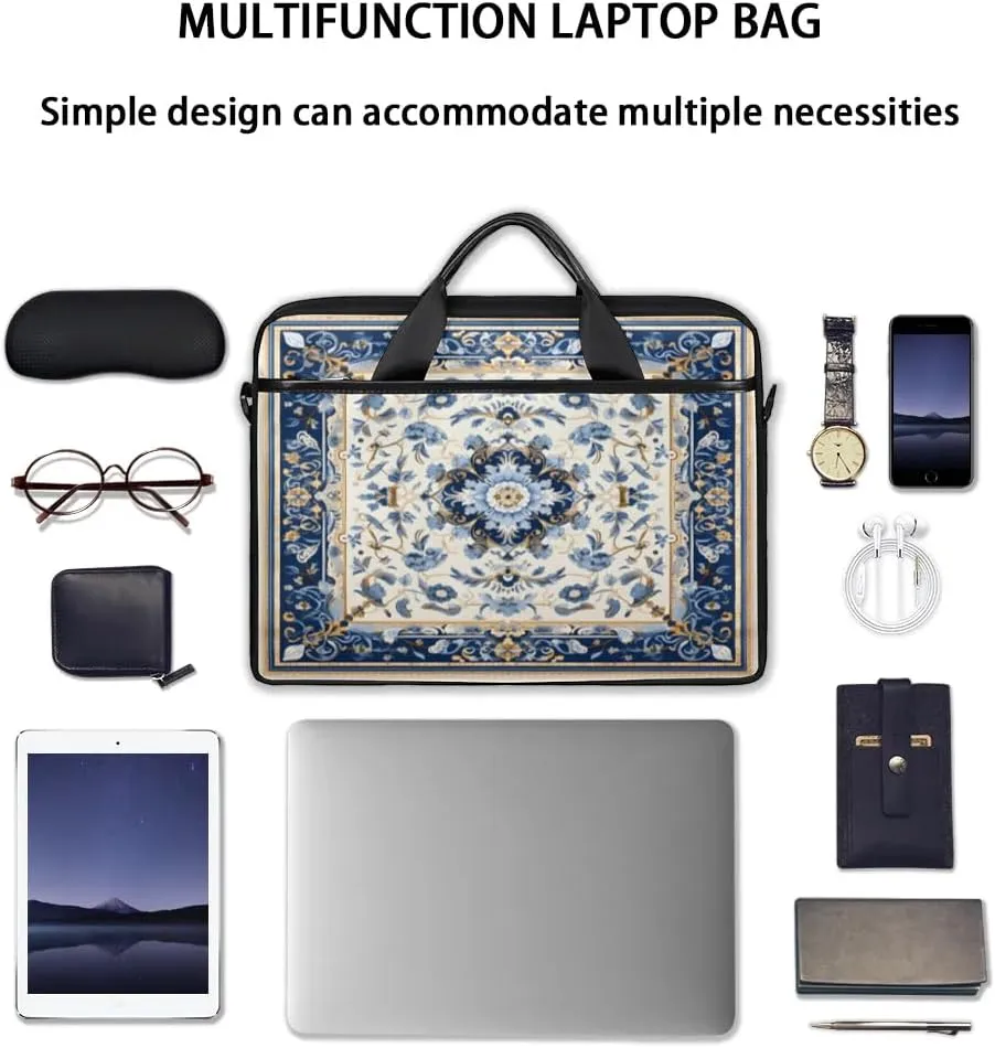 Laptop Shoulder Bag for 13-15 Inch Waterproof Laptop Sleeve Case Bag Slim Computer Carry Case Computer Cases for Laptops