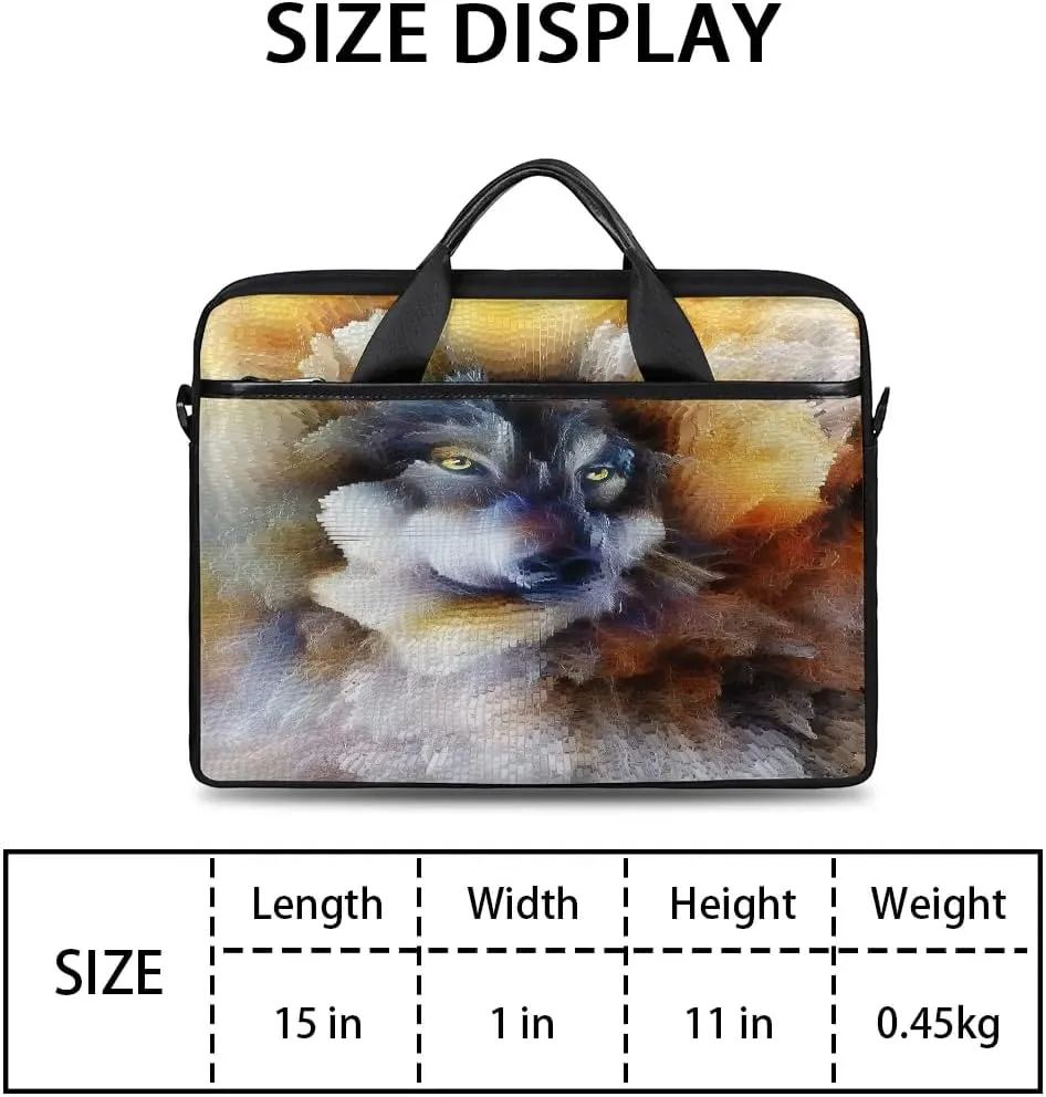 Laptop Shoulder Bag for 13-15 Inch Waterproof Laptop Sleeve Case Bag Slim Computer Carry Case Computer Cases for Laptops