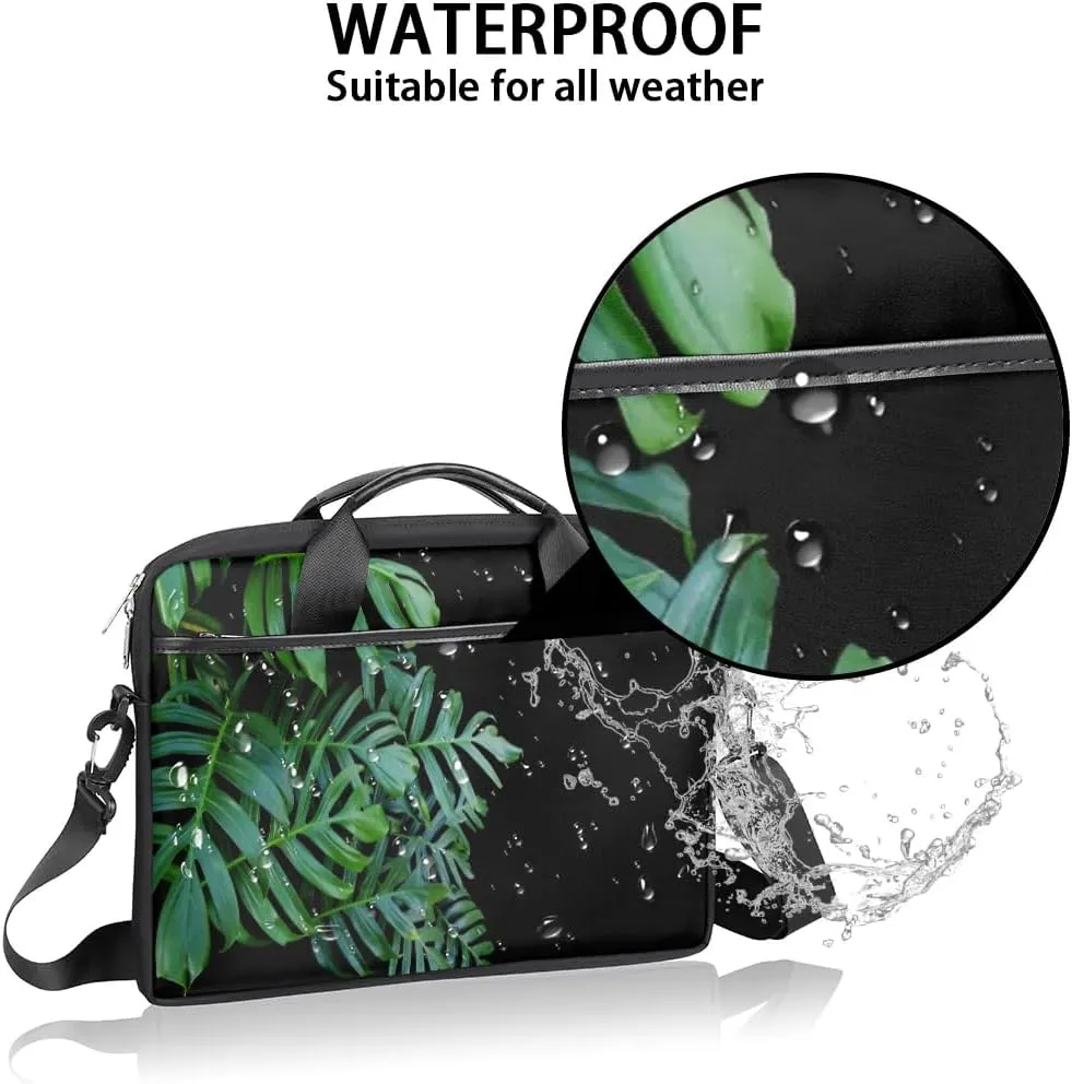 Laptop Shoulder Bag for 13-15 Inch Waterproof Laptop Sleeve Case Bag Slim Computer Carry Case Computer Cases for Laptops