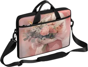 Laptop Shoulder Bag for 13-15 Inch Waterproof Laptop Sleeve Case Bag Slim Computer Carry Case Computer Cases for Laptops