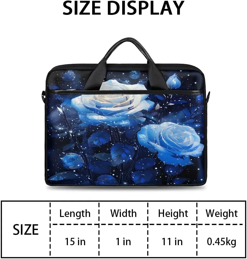 Laptop Shoulder Bag for 13-15 Inch Waterproof Laptop Sleeve Case Bag Slim Computer Carry Case Computer Cases for Laptops