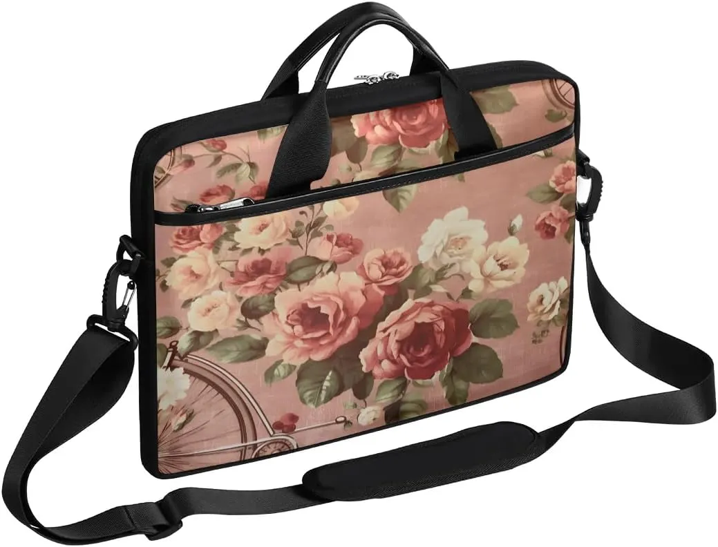 Laptop Shoulder Bag for 13-15 Inch Waterproof Laptop Sleeve Case Bag Slim Computer Carry Case Computer Cases for Laptops