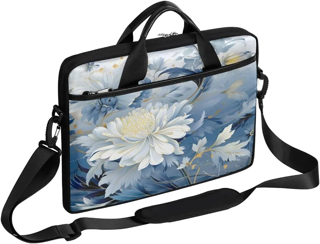Laptop Shoulder Bag for 13-15 Inch Waterproof Laptop Sleeve Case Bag Slim Computer Carry Case Computer Cases for Laptops