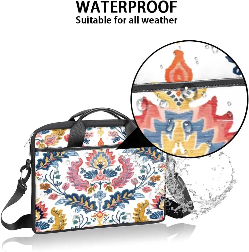 Laptop Shoulder Bag for 13-15 Inch Waterproof Laptop Sleeve Case Bag Slim Computer Carry Case Computer Cases for Laptops