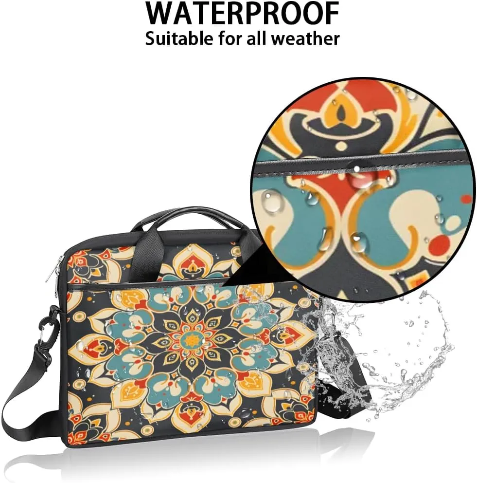 Laptop Shoulder Bag for 13-15 Inch Waterproof Laptop Sleeve Case Bag Slim Computer Carry Case Computer Cases for Laptops