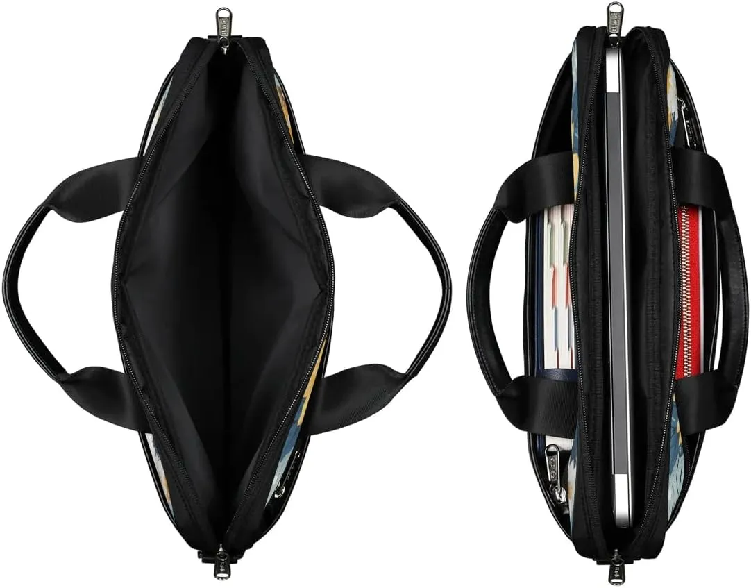 Laptop Shoulder Bag for 13-15 Inch Waterproof Laptop Sleeve Case Bag Slim Computer Carry Case Computer Cases for Laptops