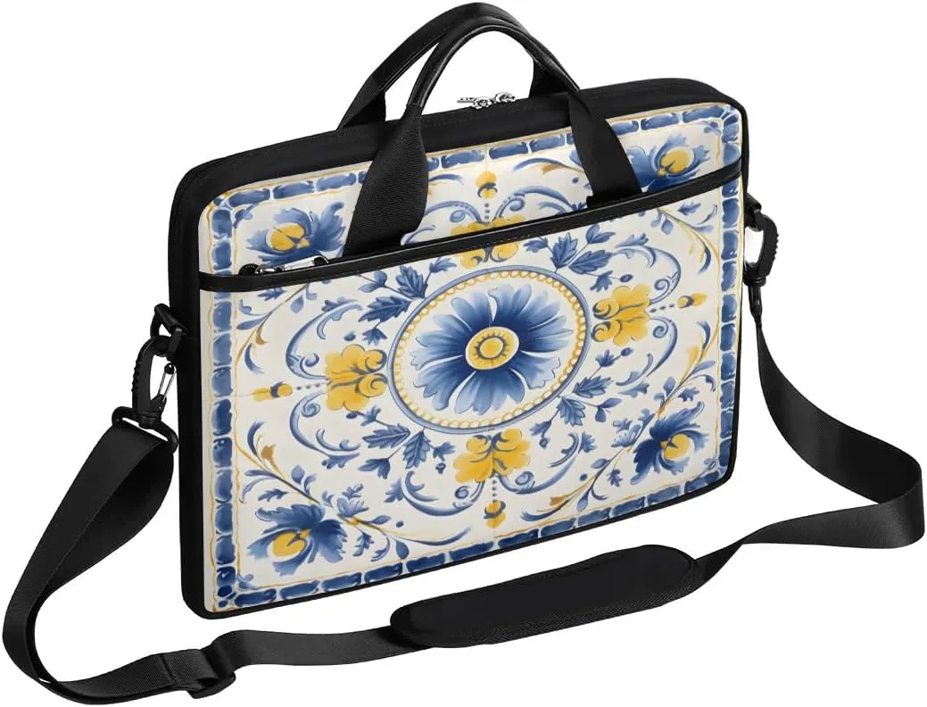 Laptop Shoulder Bag for 13-15 Inch Waterproof Laptop Sleeve Case Bag Slim Computer Carry Case Computer Cases for Laptops
