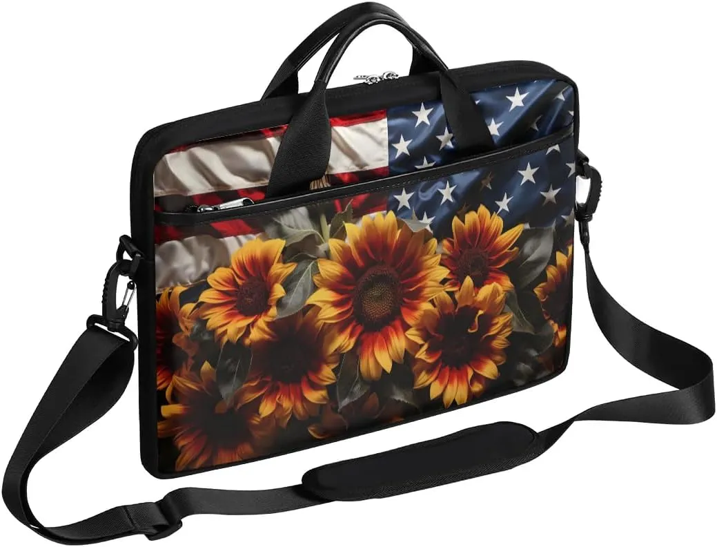 Laptop Shoulder Bag for 13-15 Inch Waterproof Laptop Sleeve Case Bag Slim Computer Carry Case Computer Cases for Laptops