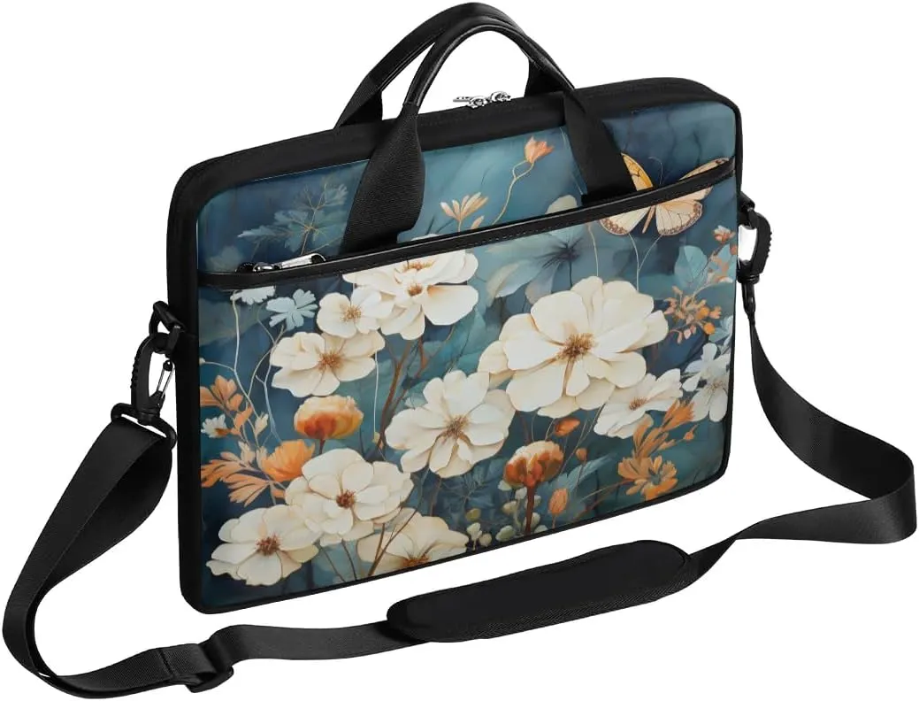 Laptop Shoulder Bag for 13-15 Inch Waterproof Laptop Sleeve Case Bag Slim Computer Carry Case Computer Cases for Laptops