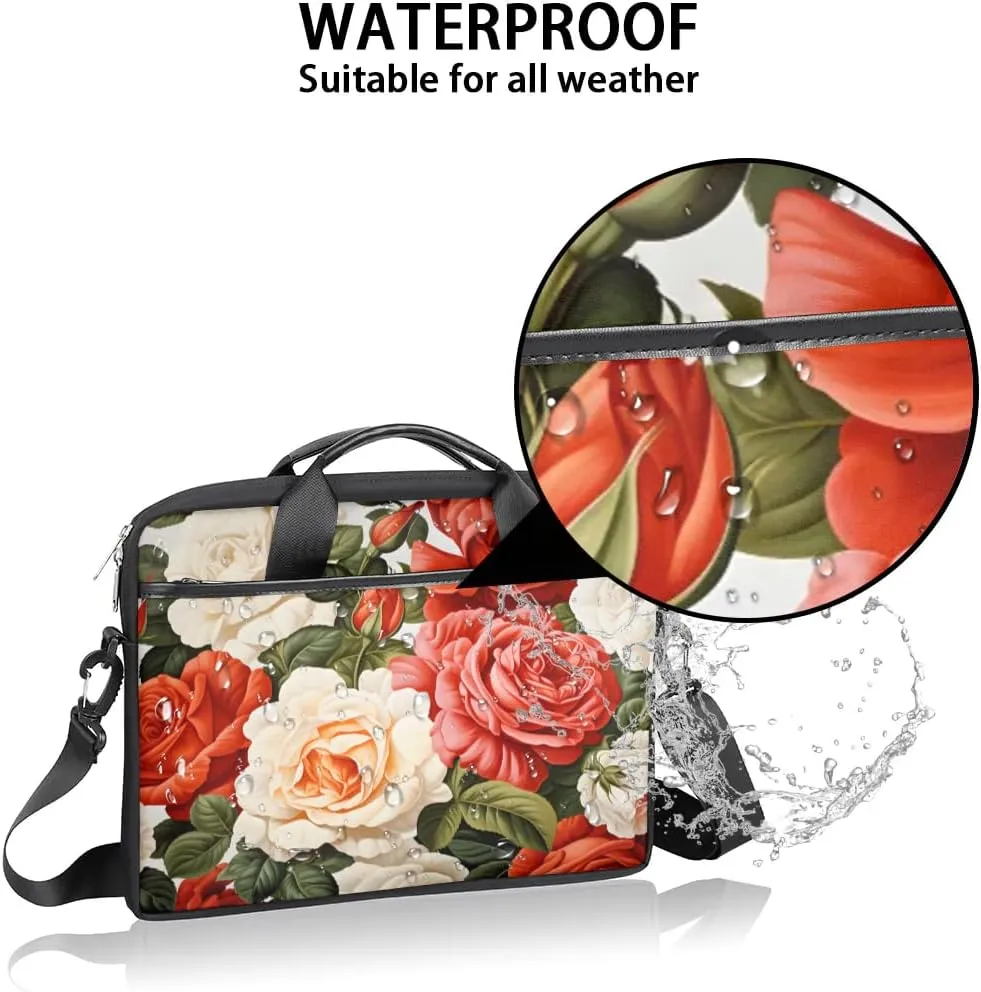 Laptop Shoulder Bag for 13-15 Inch Waterproof Laptop Sleeve Case Bag Slim Computer Carry Case Computer Cases for Laptops