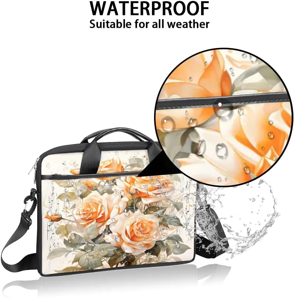 Laptop Shoulder Bag for 13-15 Inch Waterproof Laptop Sleeve Case Bag Slim Computer Carry Case Computer Cases for Laptops
