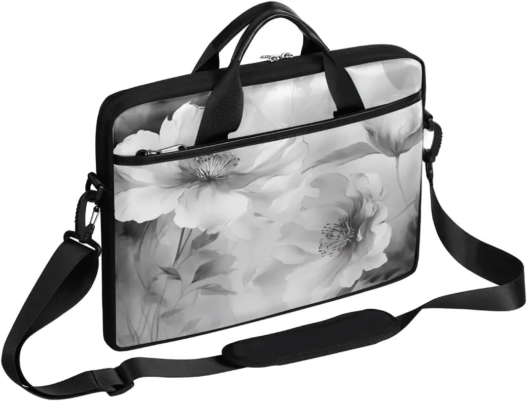 Laptop Shoulder Bag for 13-15 Inch Waterproof Laptop Sleeve Case Bag Slim Computer Carry Case Computer Cases for Laptops