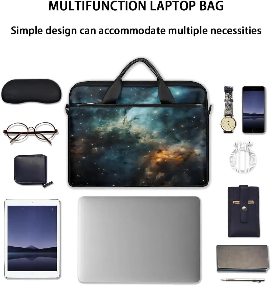 Laptop Shoulder Bag for 13-15 Inch Waterproof Laptop Sleeve Case Bag Slim Computer Carry Case Computer Cases for Laptops