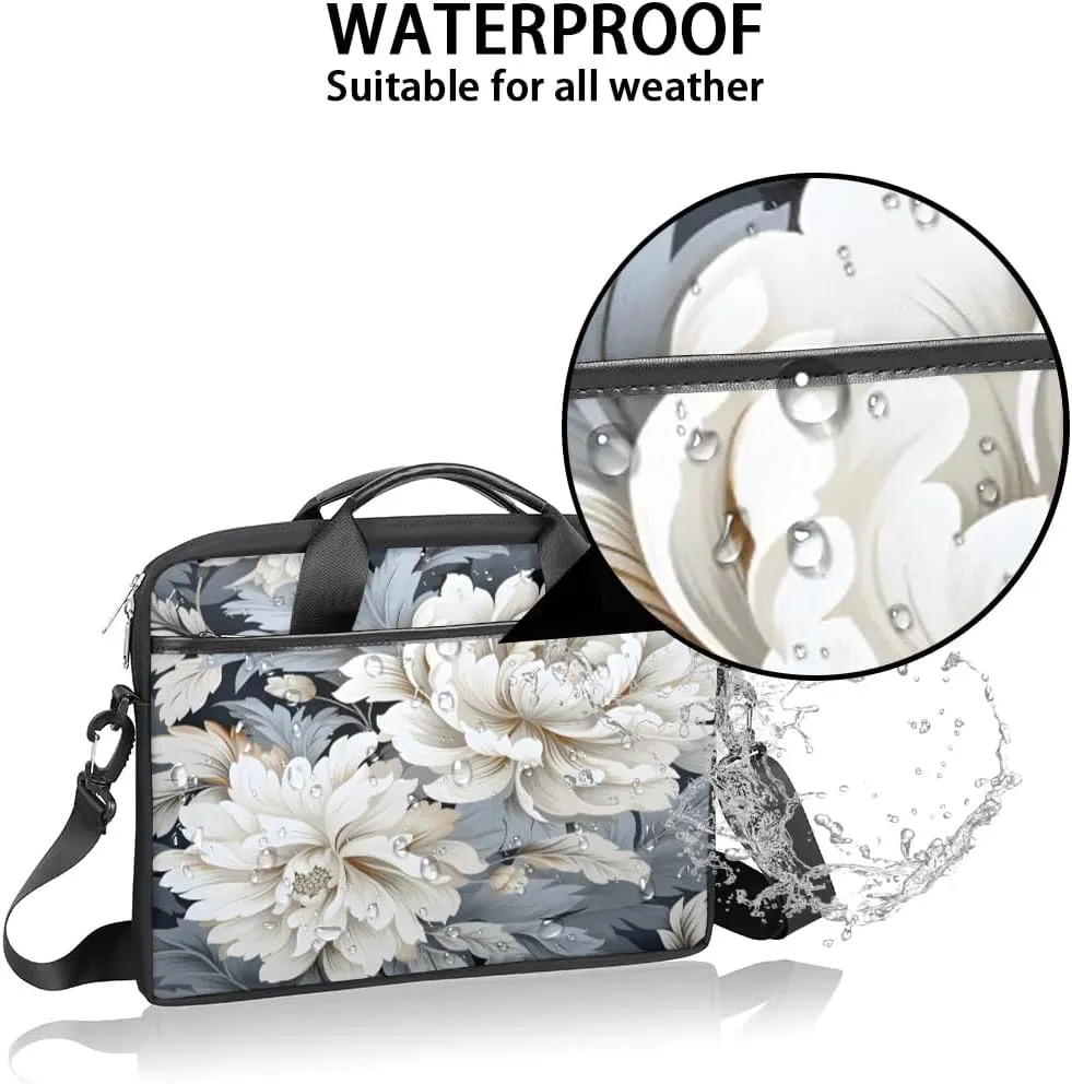 Laptop Shoulder Bag for 13-15 Inch Waterproof Laptop Sleeve Case Bag Slim Computer Carry Case Computer Cases for Laptops