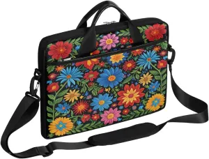 Laptop Shoulder Bag for 13-15 Inch Waterproof Laptop Sleeve Case Bag Slim Computer Carry Case Computer Cases for Laptops