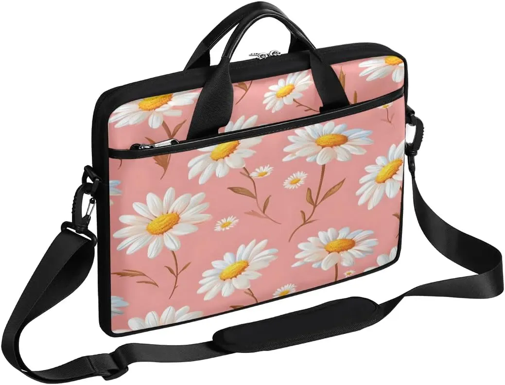 Laptop Shoulder Bag for 13-15 Inch Waterproof Laptop Sleeve Case Bag Slim Computer Carry Case Computer Cases for Laptops