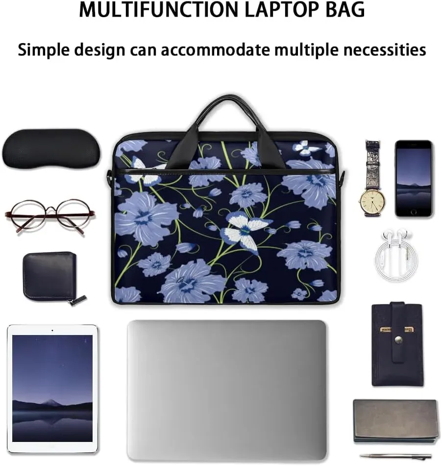Laptop Shoulder Bag for 13-15 Inch Waterproof Laptop Sleeve Case Bag Slim Computer Carry Case Computer Cases for Laptops