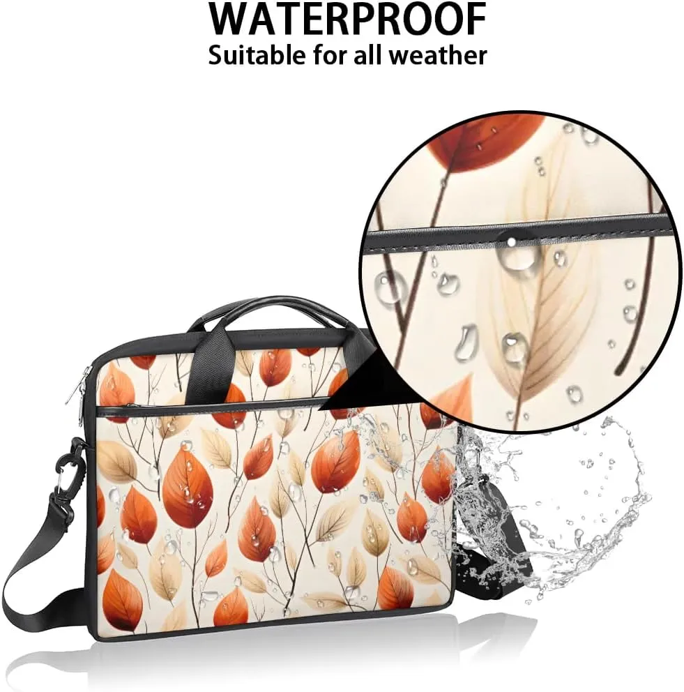 Laptop Shoulder Bag for 13-15 Inch Waterproof Laptop Sleeve Case Bag Slim Computer Carry Case Computer Cases for Laptops