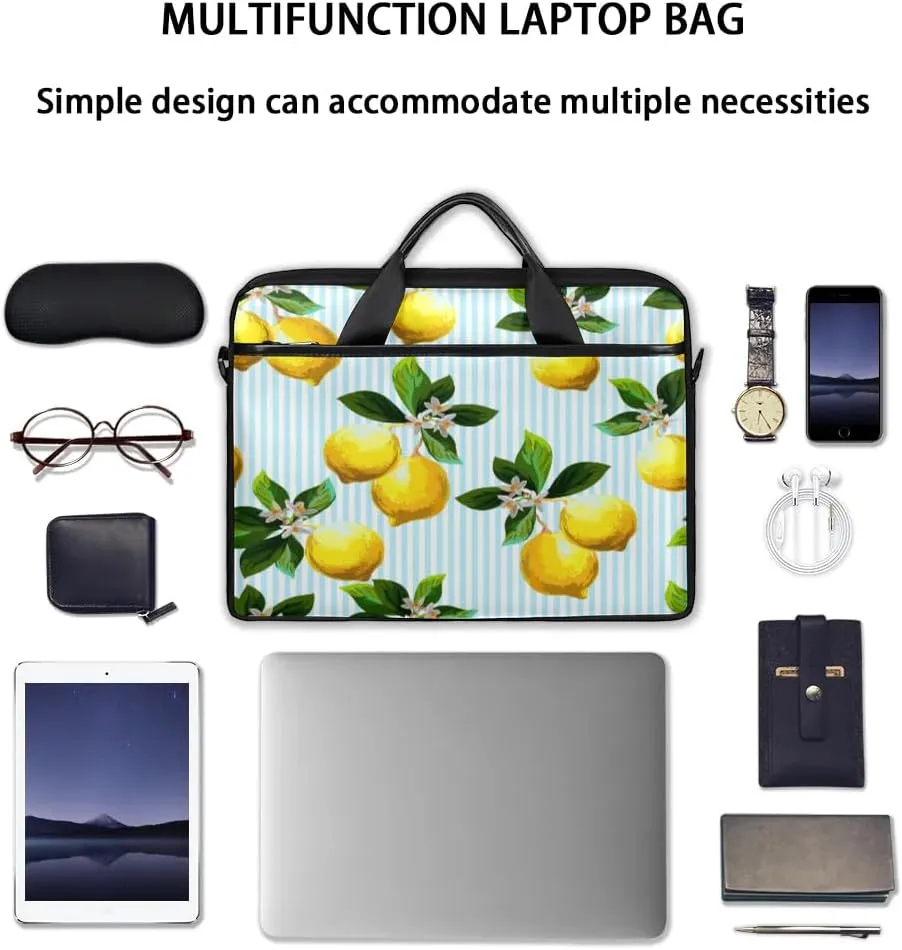Laptop Shoulder Bag for 13-15 Inch Waterproof Laptop Sleeve Case Bag Slim Computer Carry Case Computer Cases for Laptops