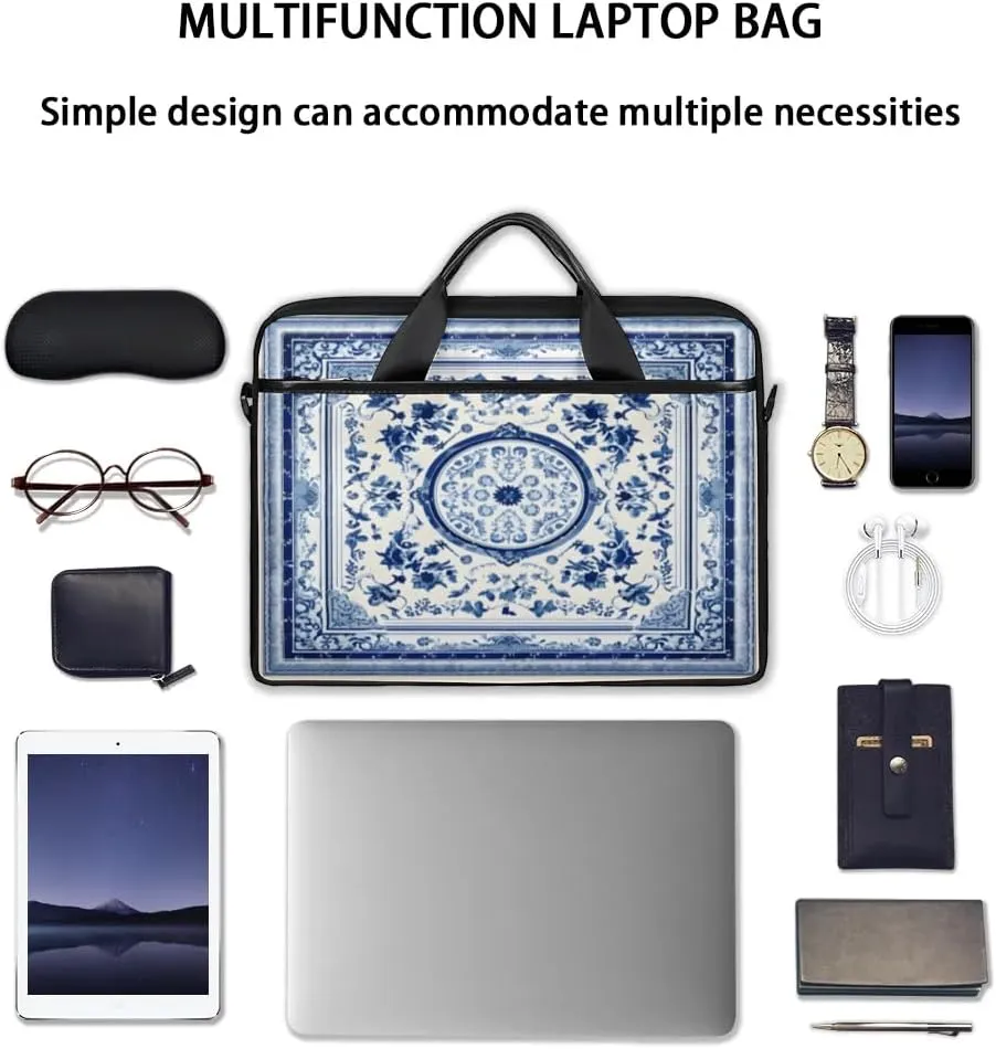 Laptop Shoulder Bag for 13-15 Inch Waterproof Laptop Sleeve Case Bag Slim Computer Carry Case Computer Cases for Laptops