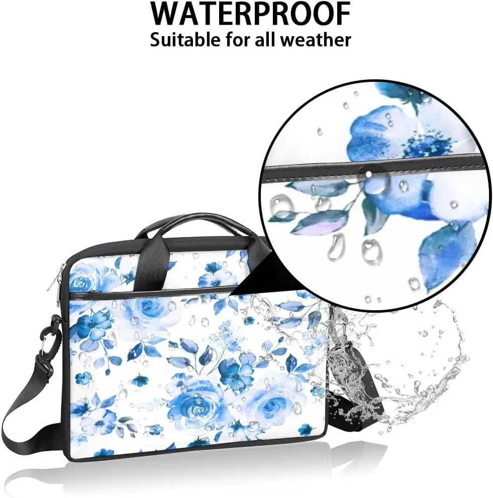 Laptop Shoulder Bag for 13-15 Inch Waterproof Laptop Sleeve Case Bag Slim Computer Carry Case Computer Cases for Laptops