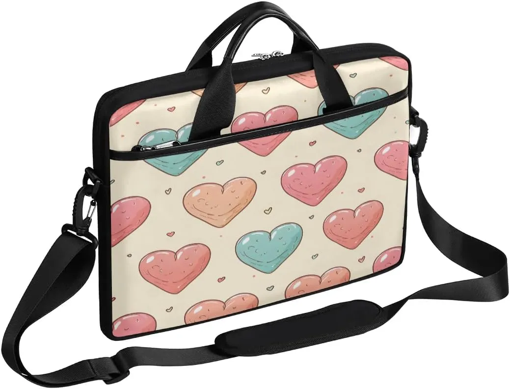 Laptop Shoulder Bag for 13-15 Inch Waterproof Laptop Sleeve Case Bag Slim Computer Carry Case Computer Cases for Laptops