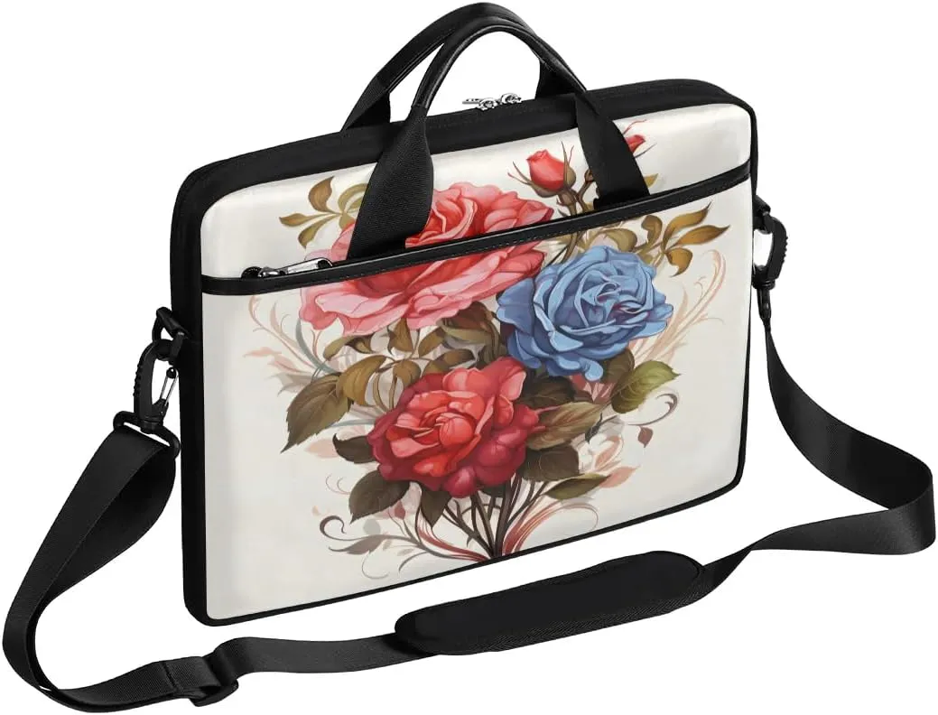 Laptop Shoulder Bag for 13-15 Inch Waterproof Laptop Sleeve Case Bag Slim Computer Carry Case Computer Cases for Laptops