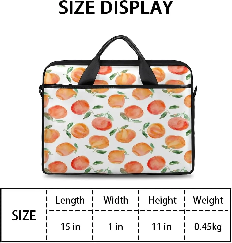 Laptop Shoulder Bag for 13-15 Inch Waterproof Laptop Sleeve Case Bag Slim Computer Carry Case Computer Cases for Laptops